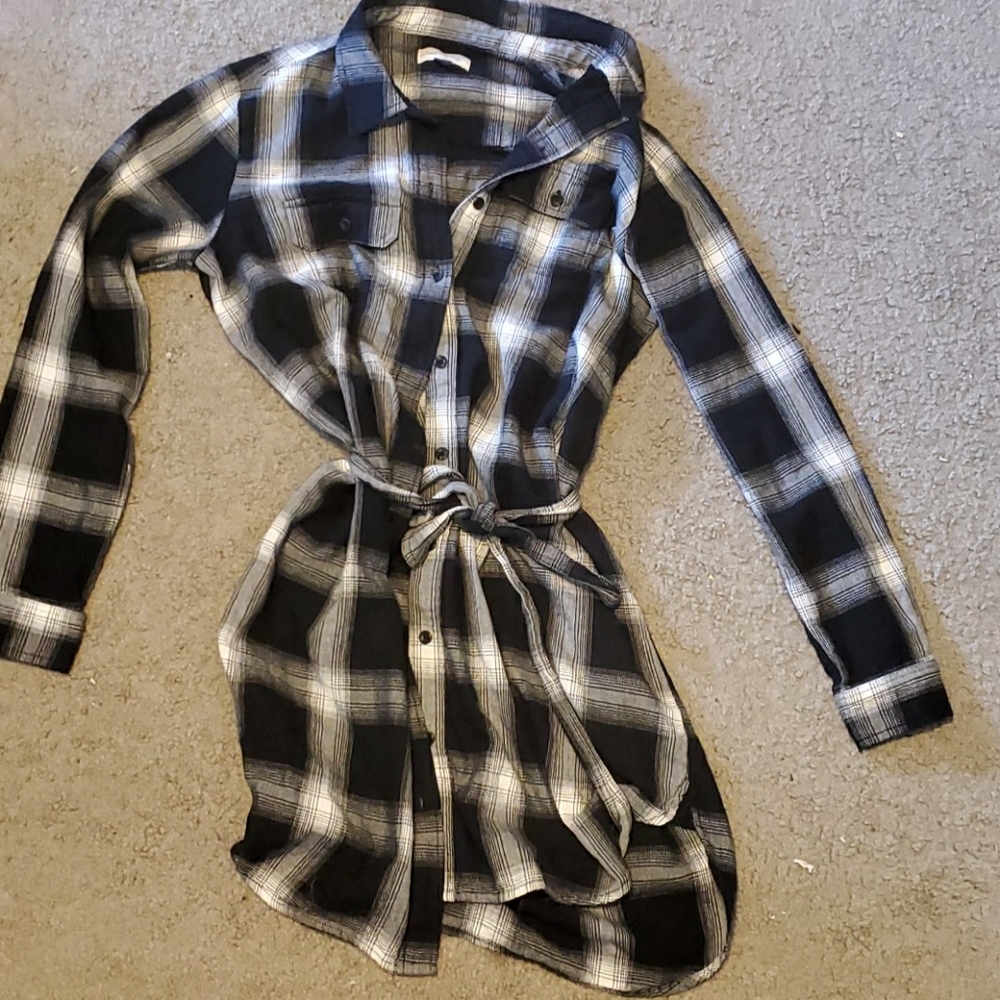 Flannel dress